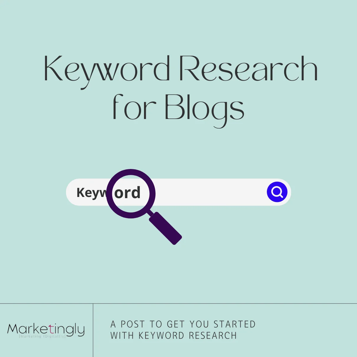 Keyword Research for Blogs – A 4 Step Beginners’ Guide